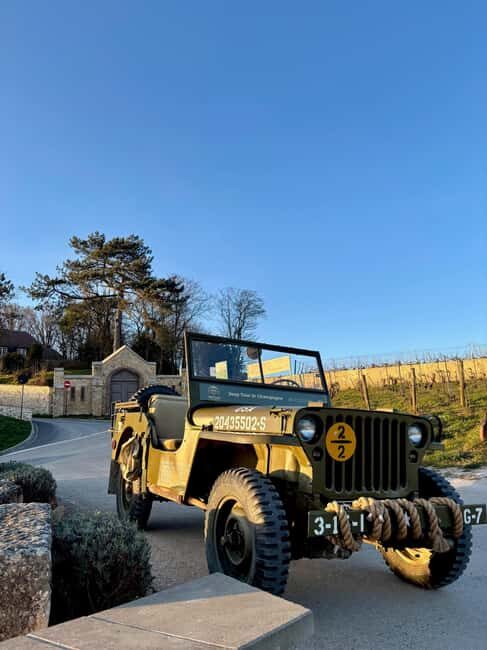 Epernay: Jeep tour of the vineyards with tasting and visits - The Itinerary: What to Expect