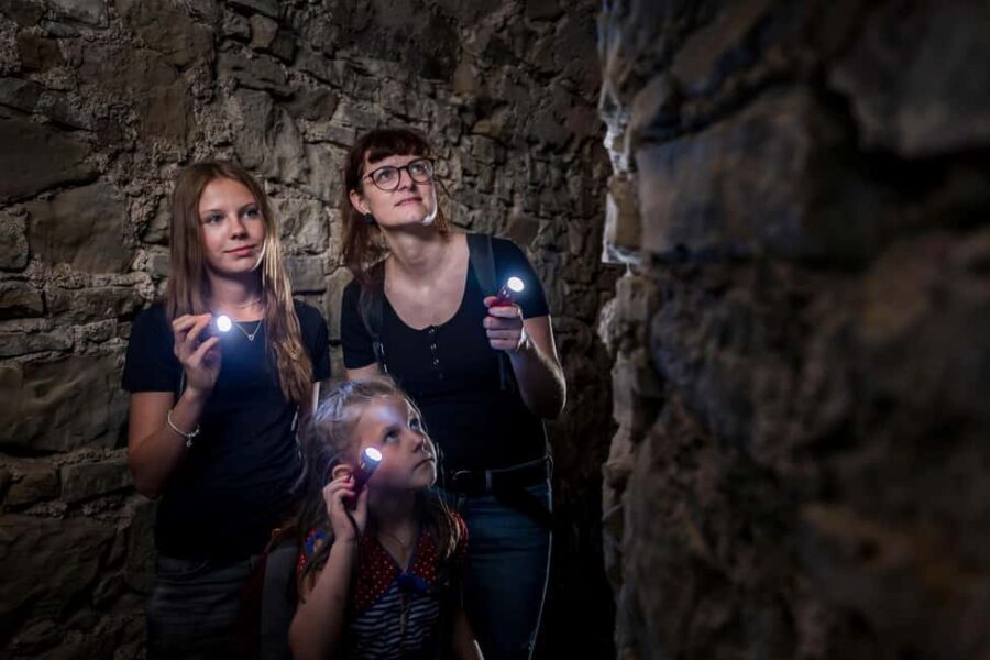 Erfurt: Flashlight tour of the petersberg citadel - Walking Through History and Hidden Passageways
