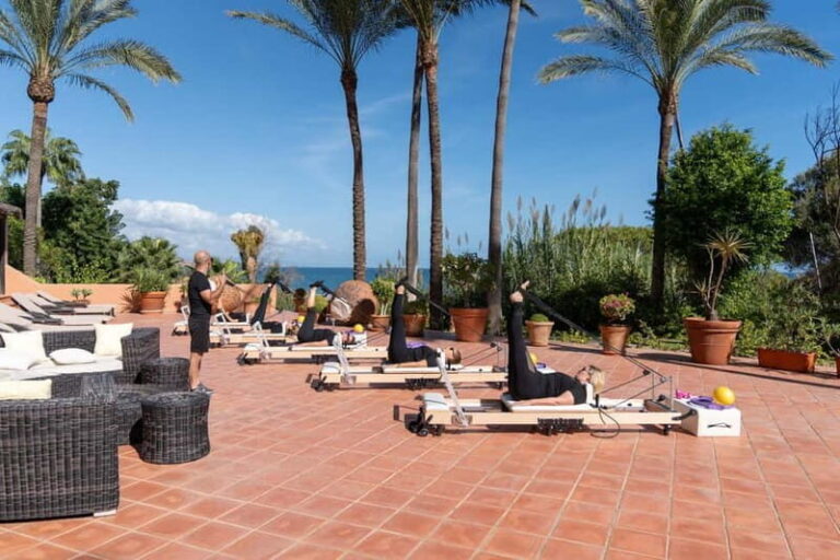 Estepona: Pilates on a Catamaran and Sunset Cruise + bubbly - What to Expect During the 2-Hour Experience