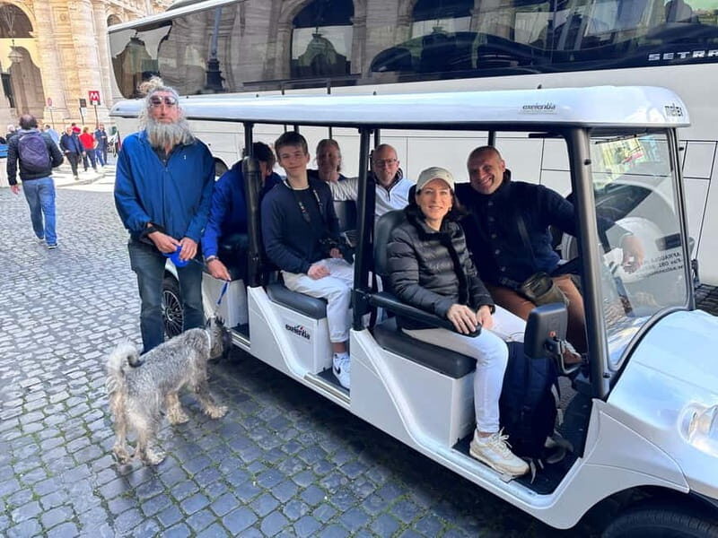 Experience Rome Private & Group Tour in Golf Cart 1.5 hour - An itinerary packed with iconic landmarks