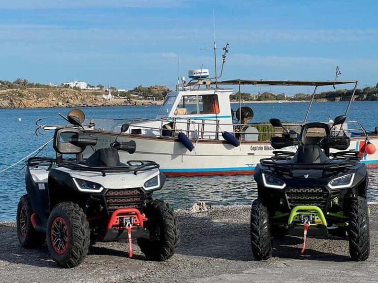 Explore Mykonos Island with a 650cc ATV / QUAD Tour - The Itinerary: What to Expect