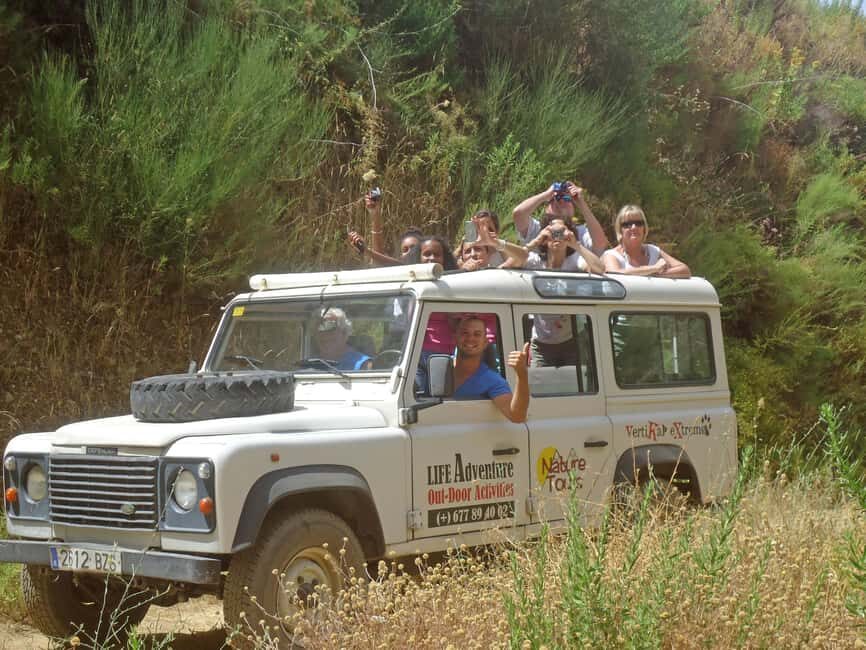 Explore the Nerja National Park nature in our open-top jeeps - The Sum Up