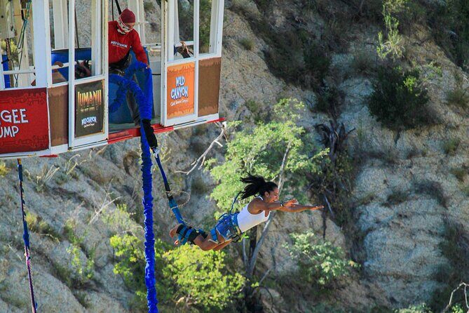 Extreme Swing - Fly from the Glass Bottom Gondola - The Cable Car: Crossing the Canyon With a View