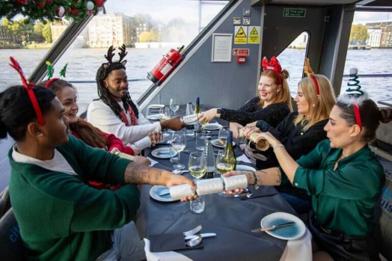 Festive London Christmas Day River Thames Lunch Cruise - Is It Worth the Price?