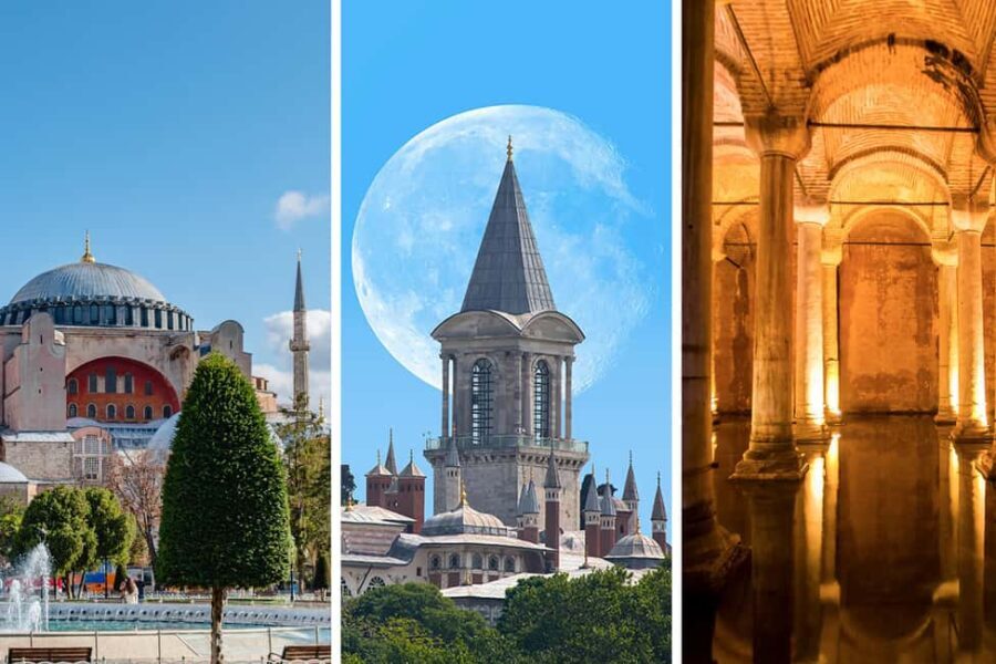 Flexible Combo: Hagia Sophia, Topkapi, Basilica, Blue Mosque - What’s Included and What’s Not?