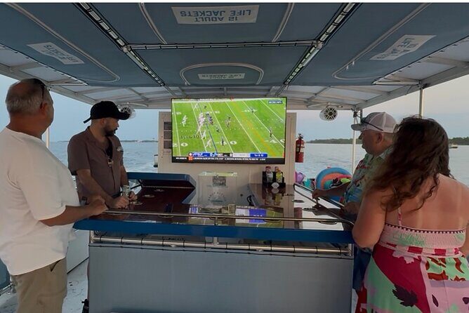 Floating Tailgate Tour at Crab Island and Watch Football on Water - Why This Tour Offers Good Value