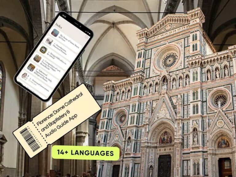 Florence: Duomo Cathedral Timed Entry Ticket & Audio App - FAQ