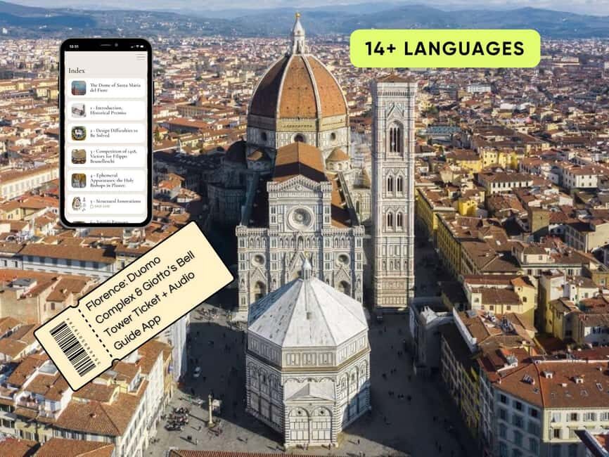 Florence Duomo Complex & Giotto's Bell Tower Ticket+AudioApp - Practical Tips & Considerations