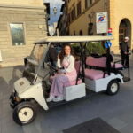 Florence Pink Tour: Private Golf Cart Tour - The Itinerary in Detail