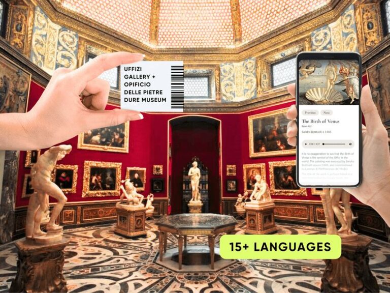 Florence: Uffizi Priority Ticket & Masterpieces Audio App - How the Itinerary Comes Together
