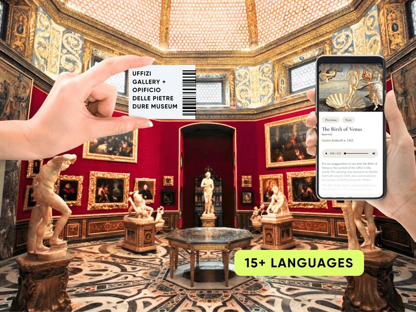 Florence: Uffizi Priority Ticket & Masterpieces Audio App - How the Itinerary Comes Together