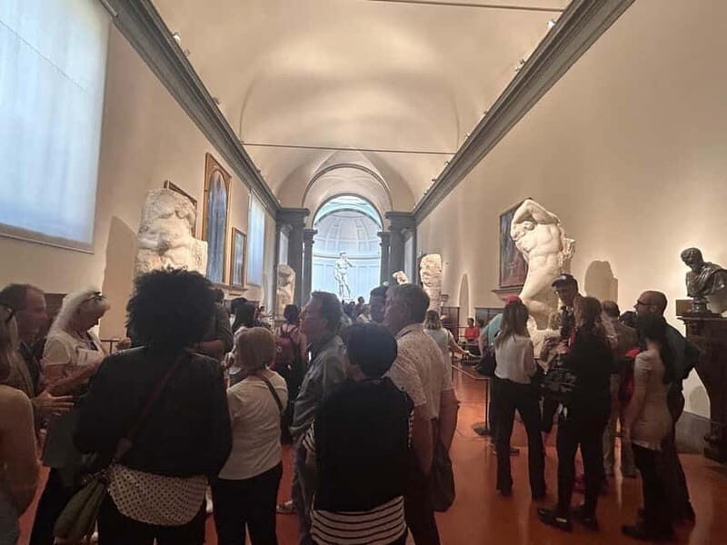 Florence:Accademia + David Entrance Ticket +Agudio Guide APP - What’s Included and What to Expect