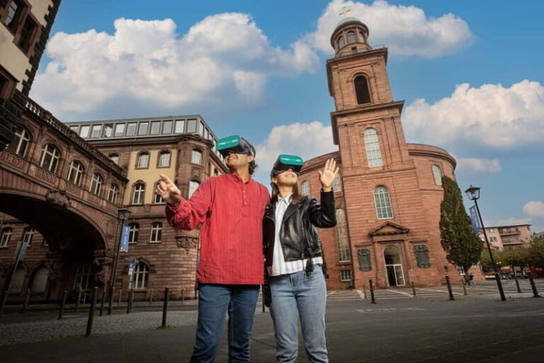 Frankfurt: Walking Tour - discover the city with VR glasses - The Itinerary Breakdown