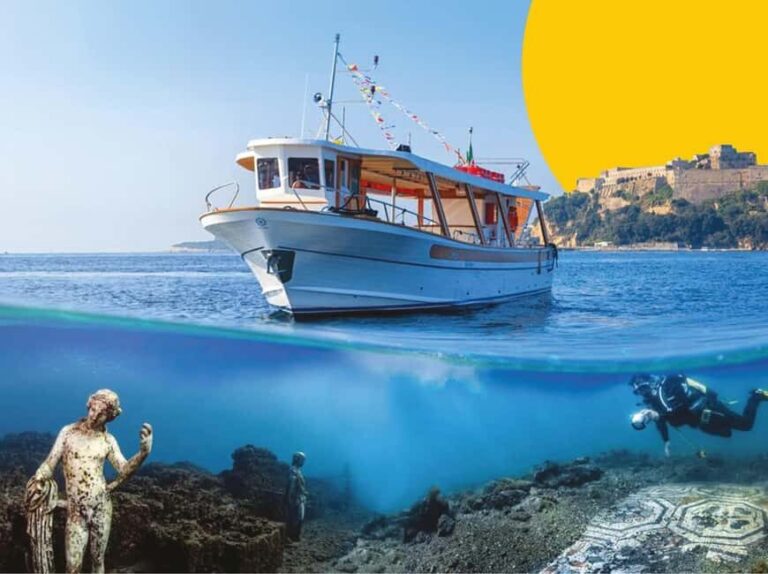 From Bacoli: Submerged Park of Baia Glass Bottom Boat Tour - The Scenic Coastline and Iconic Landmarks