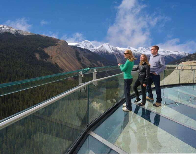 From Banff/Lake Louise: 1-Way Sightseeing Tour to Jasper - Transportation & Group Size