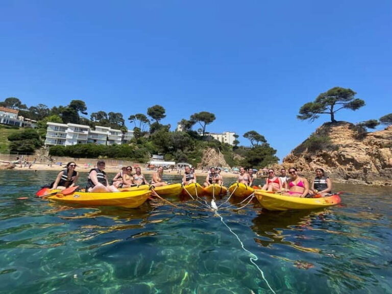 From Barcelona: Costa Brava Kayak & Snorkel Tour with Picnic - The Itinerary Breakdown