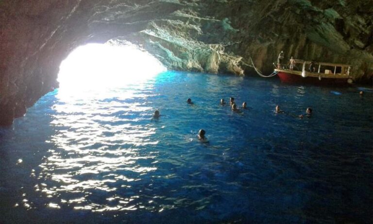 From Budva: Blue Cave, St. Nikole, & Trsteno Beach Boat Tour - What’s Included and What’s Not