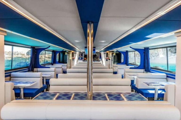 From Cala Gonone: Gulf of Orosei Cruise to Cala Goloritzè - The Onboard Experience: Comfort and Convenience