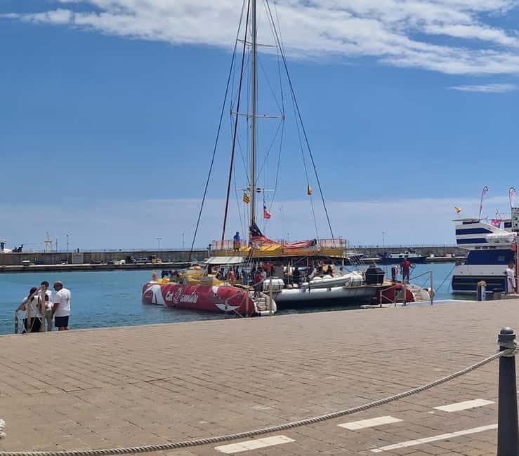 From Cambrils: catamaran 2h with drinks/bed balinese, swim. - What to Expect on the Cruise
