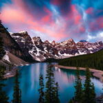 From Canmore/Banff: Moraine Lake Sunrise & Lake Louise Tour - Transportation and Group Size