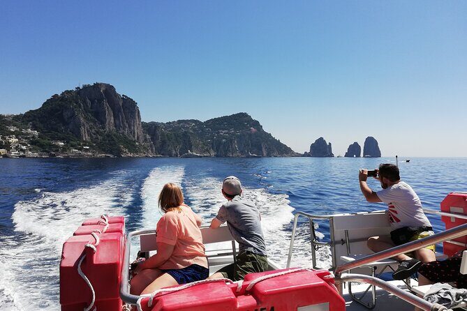 From Capri Guided Tour with Faraglioni and Grottoes Visit - Detailed Breakdown of the Itinerary