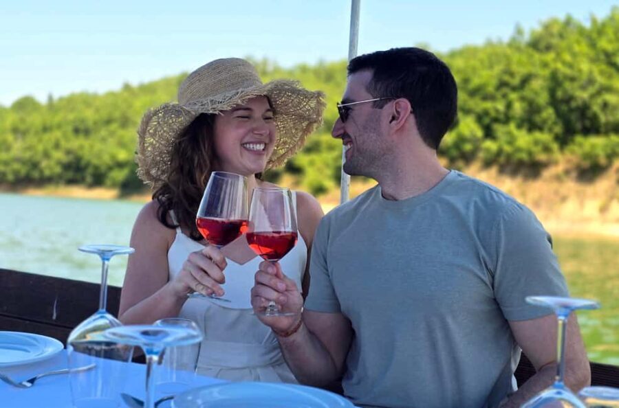 From Durrës/Golem: Vineyards, Wine Food Tasting & Boat Tour - Transport, Duration, and Group Size  