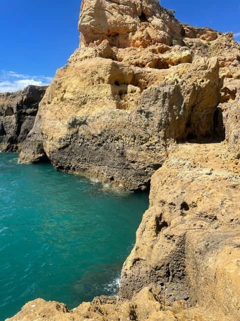 From Faro: Adventure Express Tour - Cliff Jump & Beach - Cliff Jumping: An adrenaline highlight