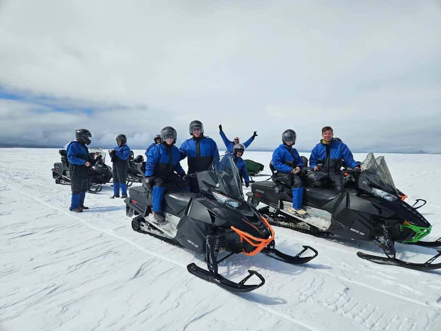 From Husafell: Langjokull Glacier Snowmobile Tour - The Glacier and Snowmobiling Experience