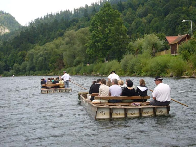 From Krakow: Dunajec River Gorge Wooden Raft River Cruise - The Experience in Detail