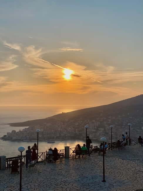 From Ksamil & Sarande: Blue eye & Lekursi Castle SUNSET - Transitioning to Lekursi Castle