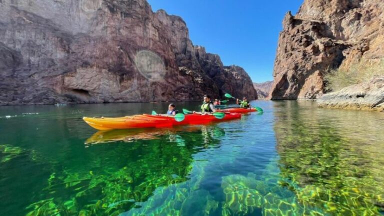 From Las Vegas: Emerald Cave Guided Kayak Tour with Shuttle - What to Expect