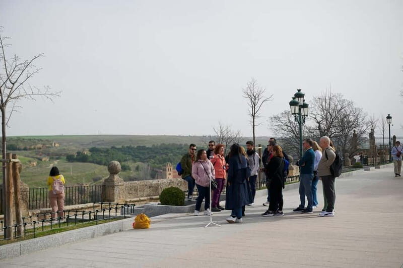 From Madrid: Full Day Trip to Segovia and Toledo - Transportation and Group Size