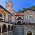 From Paphos: Chrysoroyiatissa, Kykkos and Omodos Day Trip - Chrysoroyiatissa Monastery: A Peaceful 12th-Century Retreat