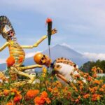 From Puebla Day of the dead in Atlixco monumental catrinas - Authenticity and Value