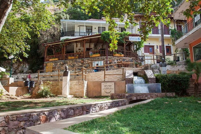 From Rethymno Bali & Panormo: Matala & Spili Villages Trip - First Stop: Agia Galini