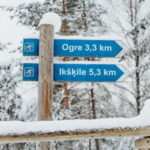 From Riga: Cross-country skiing and beating heart memorial - The Itinerary in Detail