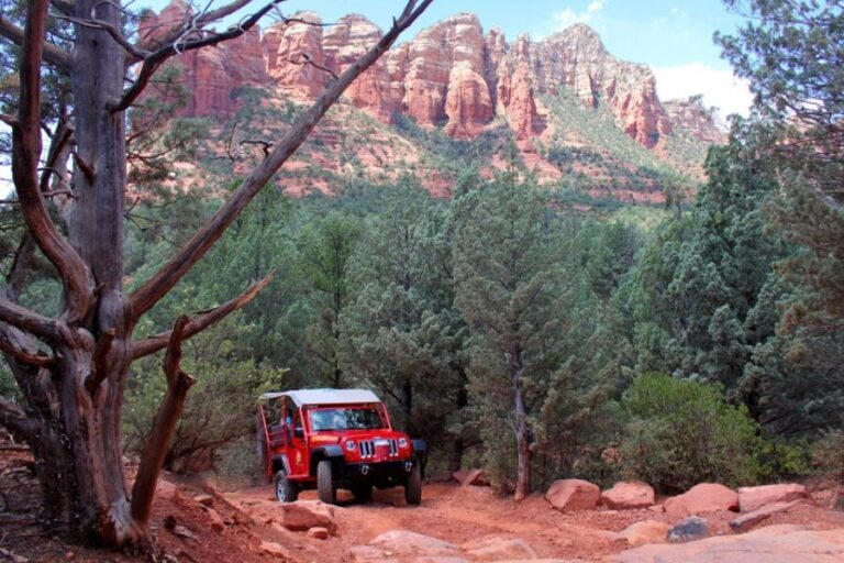 From Sedona: Red Rock West Private Jeep Tour - Transportation, Timing, and Group Size