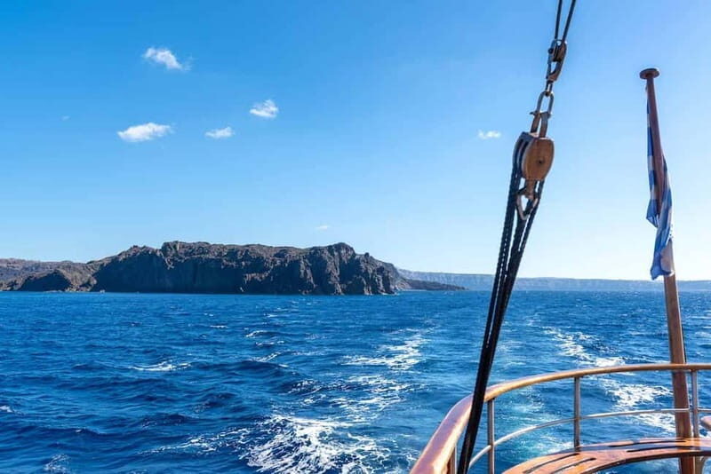 From Thera: Thirasia Cruise w/ Volcano Hike and Hot Springs - The Itinerary in Detail