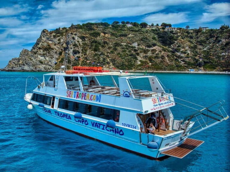 From Tropea: Capo Vaticano boat tour with snorkel & aperitif - What’s Included and What to Expect
