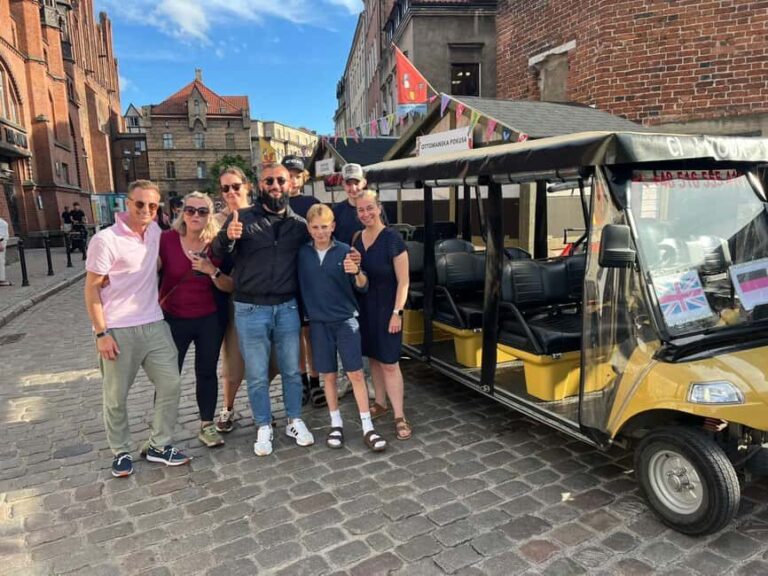 Gdansk: City Tour Sightseeing by Buggy Golf Cart - The Sum Up