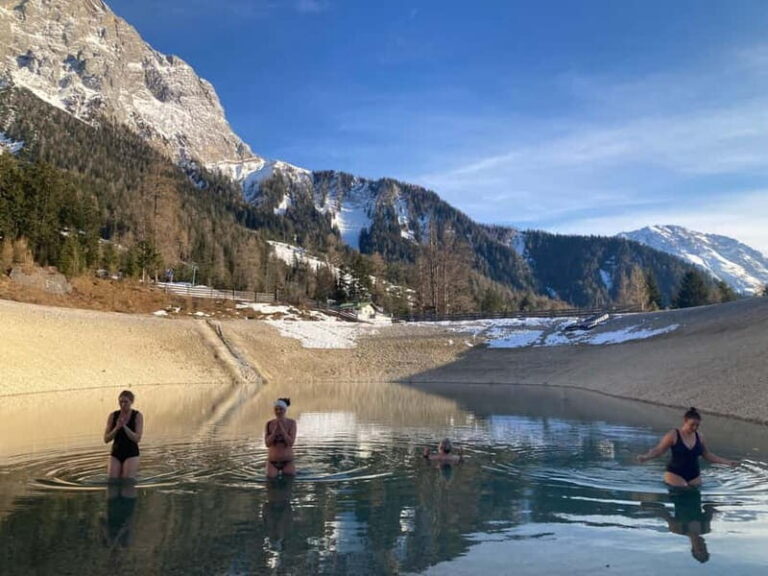 Get the cool Kick: Ice bathing in the mountain lake - What’s Included and What to Bring
