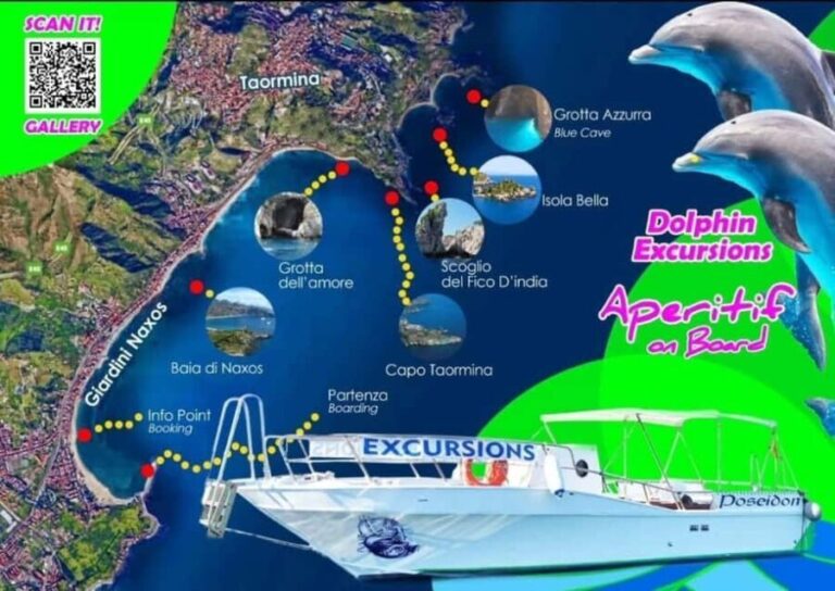 Giardini Naxos: Boat Tour with Swim Masks and Aperitif - What Sets This Tour Apart