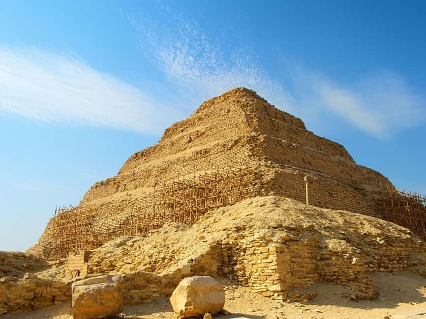 Giza: Sakkara, Memphis & Dahshur (Pyramid & Felucca Options) - Exploring the Pyramid Fields and Ancient Capitals