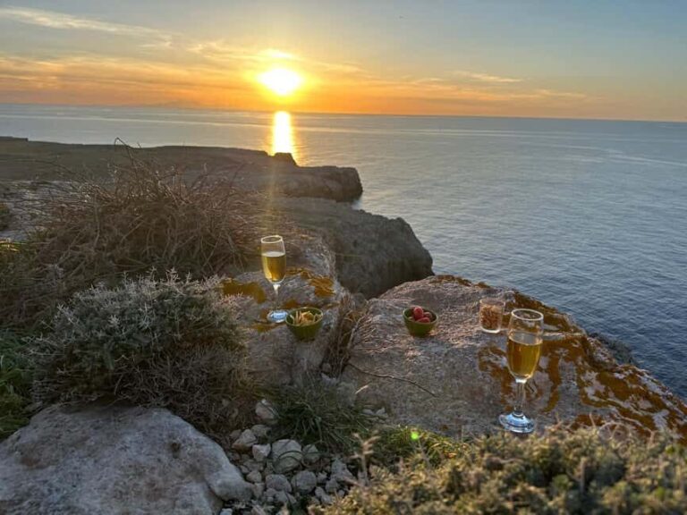 Good night Menorca: sunset with aperitif - The Aperitif: A Taste of Menorca