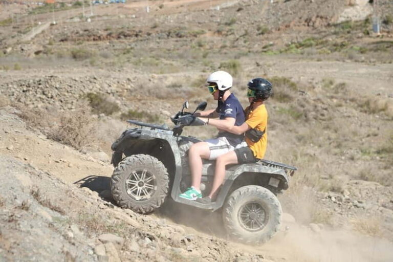 GRAN CANARIA: QUAD TOUR - AFTERNOON SUNSET TOUR 1HR 45 MIN - The Scenic Highlights and Stops
