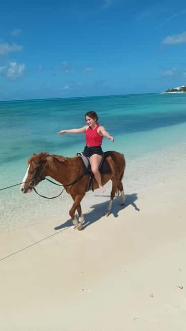 Grand Turk: Horseback riding Experience/Cockburn Town - Visiting the Local Village