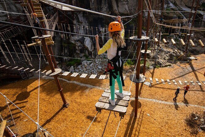 Granite Adventure at Quarry Park Adventures Rocklin, CA - The Journey Through the Activities