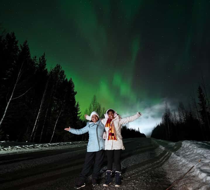 Guarantee Northern Lights Hunt by Minibus With Local Guide - The Experience in Practice: What Reviewers Say
