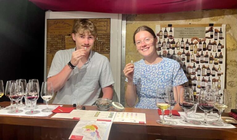 Guided Bordeaux Wine Tasting Class with 6 Wines and pairings - What the Tour Offers in Practical Terms