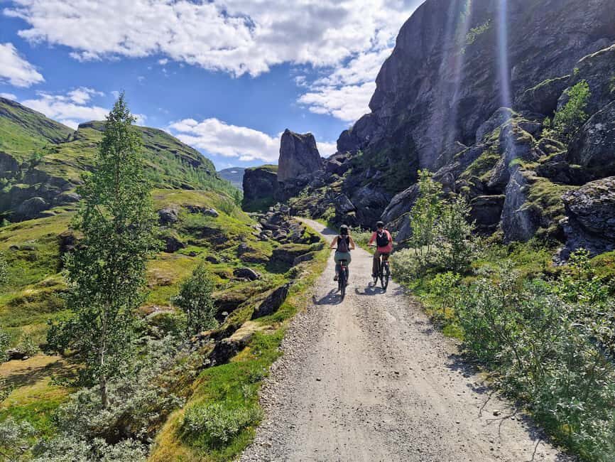 Guided, electric bicycle tour from Vatnahalsen (near Flam) - The Guided Ride and Itinerary